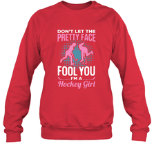 Ice Hockey Sport Hockey Girl Game Player Sweatshirt Sweatshirt - Eddytshirt