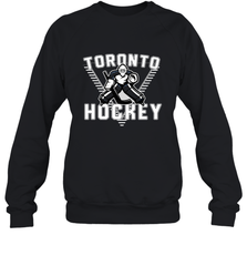 Old School Toronto Hockey Retro 90s Sweatshirt Sweatshirt - Eddytshirt
