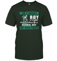 I'm A Hockey Boy It's Like A Normal Boy But Much Cooler T-Shirt T-Shirt - Eddytshirt