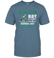 I'm A Hockey Boy It's Like A Normal Boy But Much Cooler T-Shirt T-Shirt - Eddytshirt