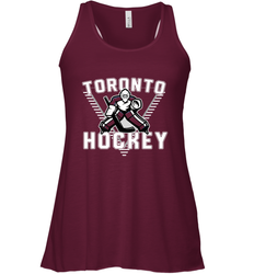 Old School Toronto Hockey Retro 90s Racerback Tank