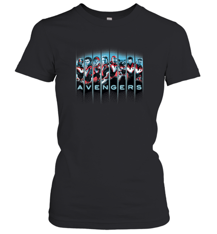 Marvel Avengers_ Endgame Super Heroes Assemble T Shirt Women's T-Shirt Women's T-Shirt / Black / S Women's T-Shirt - Eddytshirt