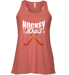 Mens Field Hockey Funny Slogan Pun Gift  Hockey Dad Racerback Tank Racerback Tank - Eddytshirt