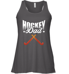 Mens Field Hockey Funny Slogan Pun Gift  Hockey Dad Racerback Tank Racerback Tank - Eddytshirt