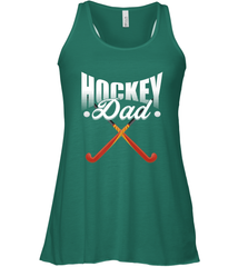 Mens Field Hockey Funny Slogan Pun Gift  Hockey Dad Racerback Tank Racerback Tank - Eddytshirt