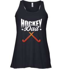 Mens Field Hockey Funny Slogan Pun Gift  Hockey Dad Racerback Tank Racerback Tank - Eddytshirt