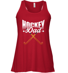 Mens Field Hockey Funny Slogan Pun Gift  Hockey Dad Racerback Tank Racerback Tank - Eddytshirt