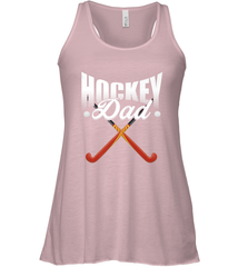 Mens Field Hockey Funny Slogan Pun Gift  Hockey Dad Racerback Tank Racerback Tank - Eddytshirt
