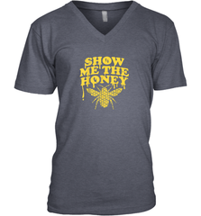 Show Me The Honey Bee Funny Beekeeping Humor Apiarist Gift T Shirt V-Neck T-Shirt V-Neck T-Shirt - Eddytshirt