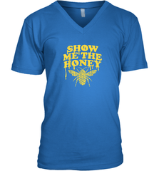 Show Me The Honey Bee Funny Beekeeping Humor Apiarist Gift T Shirt V-Neck T-Shirt V-Neck T-Shirt - Eddytshirt