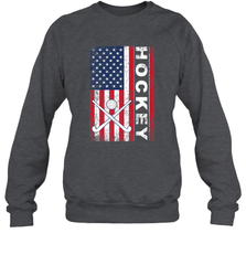 USA American Flag Hockey Player Perfect Gift Sweatshirt Sweatshirt - Eddytshirt