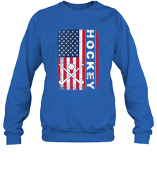 USA American Flag Hockey Player Perfect Gift Sweatshirt Sweatshirt - Eddytshirt