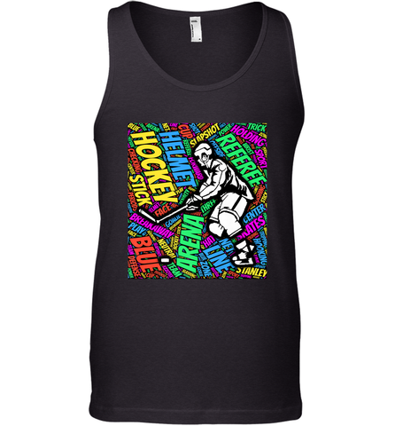 This hockey player makes great gift Tank Top Tank Top / Black / XS Tank Top - Eddytshirt