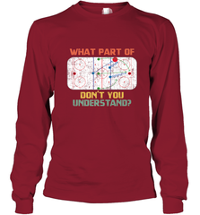 What Part Of Ice Hockey Don't You Understand Hockey Fans Long Sleeve T-Shirt Long Sleeve T-Shirt - Eddytshirt