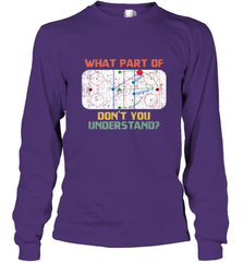 What Part Of Ice Hockey Don't You Understand Hockey Fans Long Sleeve T-Shirt Long Sleeve T-Shirt - Eddytshirt
