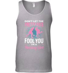 Ice Hockey Sport Hockey Girl Game Player Tank Top Tank Top - Eddytshirt