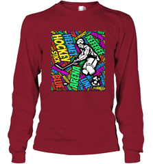 This hockey player makes great gift Long Sleeve T-Shirt Long Sleeve T-Shirt - Eddytshirt