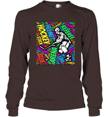 This hockey player makes great gift Long Sleeve T-Shirt Long Sleeve T-Shirt - Eddytshirt