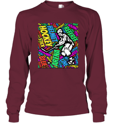 This hockey player makes great gift Long Sleeve T-Shirt Long Sleeve T-Shirt - Eddytshirt