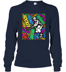 This hockey player makes great gift Long Sleeve T-Shirt Long Sleeve T-Shirt - Eddytshirt