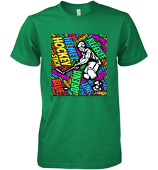 This hockey player makes great gift Premium Men's T-Shirt Premium Men's T-Shirt - Eddytshirt