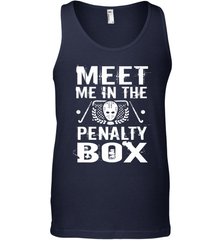 Meet Me In The Penalty Box Shirt  Funny Hockey Tank Top Tank Top - Eddytshirt