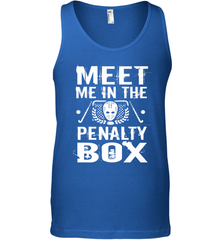 Meet Me In The Penalty Box Shirt  Funny Hockey Tank Top Tank Top - Eddytshirt