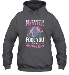 Ice Hockey Sport Hockey Girl Game Player Hoodie Hoodie - Eddytshirt