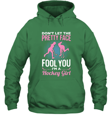 Ice Hockey Sport Hockey Girl Game Player Hoodie Hoodie - Eddytshirt