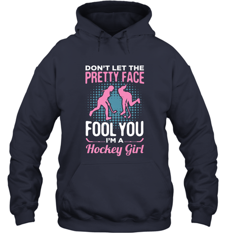 Ice Hockey Sport Hockey Girl Game Player Hoodie