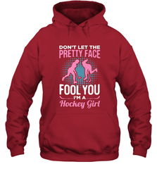 Ice Hockey Sport Hockey Girl Game Player Hoodie Hoodie - Eddytshirt