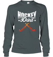 Mens Field Hockey Funny Slogan Pun Gift  Hockey Dad Long Sleeve T-Shirt Long Sleeve T-Shirt - Eddytshirt