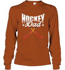 Mens Field Hockey Funny Slogan Pun Gift  Hockey Dad Long Sleeve T-Shirt Long Sleeve T-Shirt - Eddytshirt